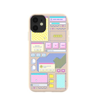 Seashell 2000s Desktop iPhone 11 Case