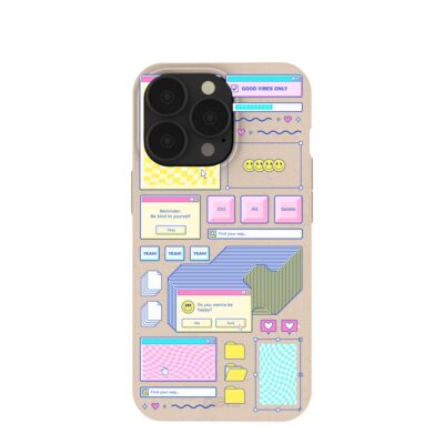 Seashell 2000s Desktop iPhone 13 Pro Case