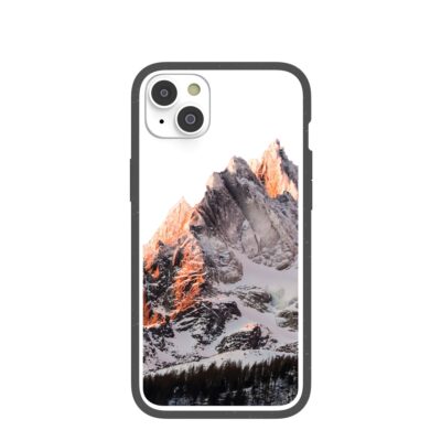 Clear Alps iPhone 14 Plus Case With Black Ridge