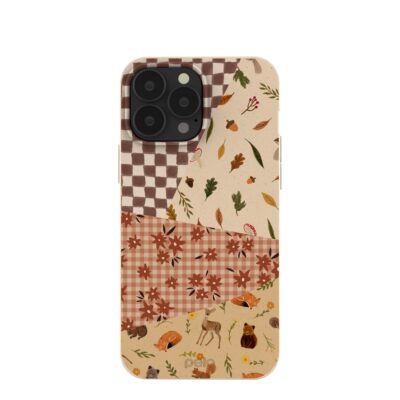 Seashell Autumn Quilt iPhone 13 Pro Max Case