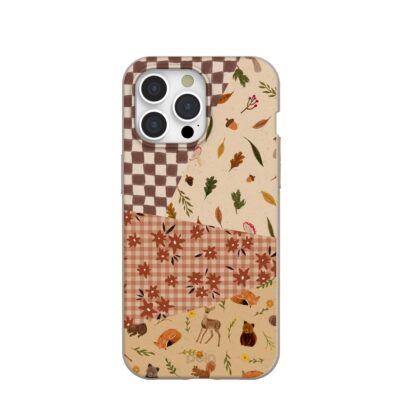 Seashell Autumn Quilt iPhone 15 Pro Max Case