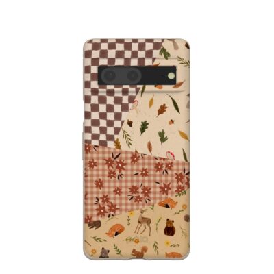 Seashell Autumn Quilt Google Pixel 7 Case