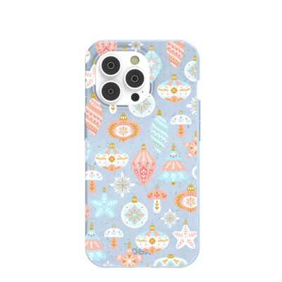 Powder Blue Bauble Blues iPhone 14 Pro Case