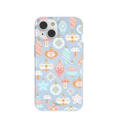 Powder Blue Bauble Blues iPhone 14 Case