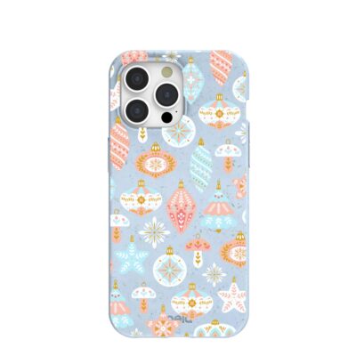 Powder Blue Bauble Blues iPhone 15 Pro Max Case