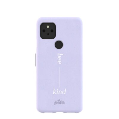 Lavender Bee Kind Google Pixel 5 Case