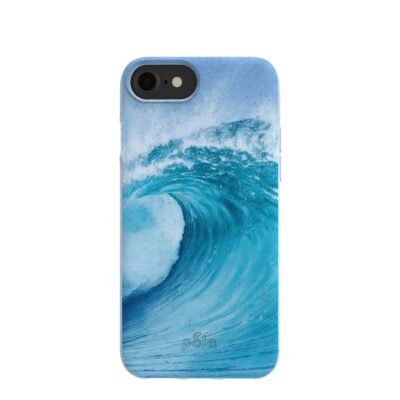 Powder Blue Big Wave iPhone 6/6s/7/8/SE Case