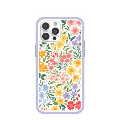 Clear Blooming Wild iPhone 14 Pro Max Case With Lavender Ridge