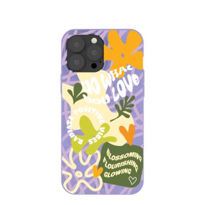 Lavender Blossoming Minds iPhone 13 Pro Max Case