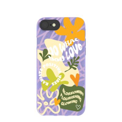 Lavender Blossoming Minds iPhone 6/6s/7/8/SE Case