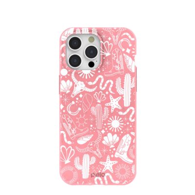 Bubblegum Pink Coastal Rodeo iPhone 15 Pro Max Case