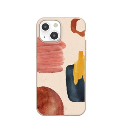 Seashell Color Study iPhone 13 Mini Case