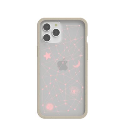 Clear Cosmic Wonder iPhone 12 Pro Max Case With London Fog Ridge