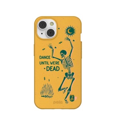 Honey Dancing Skeleton iPhone 14 Case