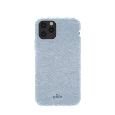 Powder Blue Ebb and Flow iPhone 11 Pro Case