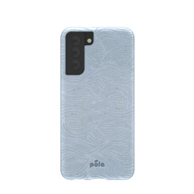 Powder Blue Ebb and Flow Samsung Galaxy S21 Case