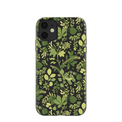 Black Evergreen iPhone 11 Case