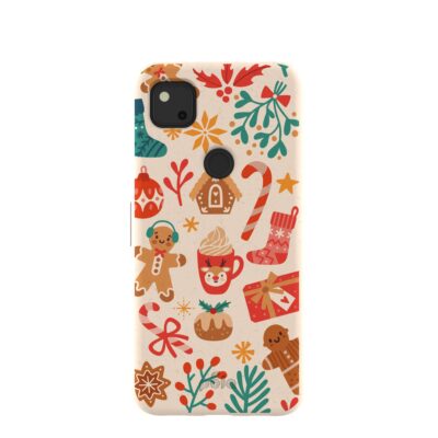 Seashell Festive AF Google Pixel 4a Case