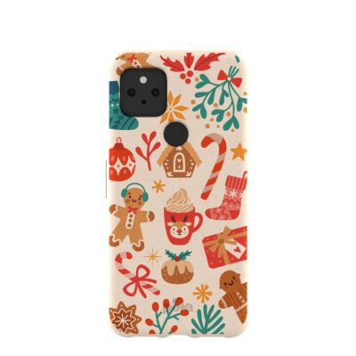 Seashell Festive AF Google Pixel 5 Case