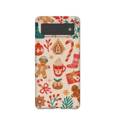 Seashell Festive AF Google Pixel 6 Case