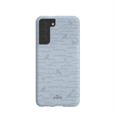 Powder Blue Fin Samsung Galaxy S21 Case