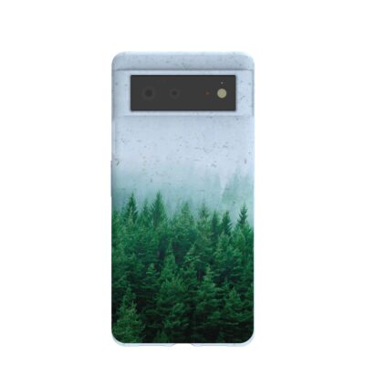 Powder Blue Forest Mist Google Pixel 6 Case