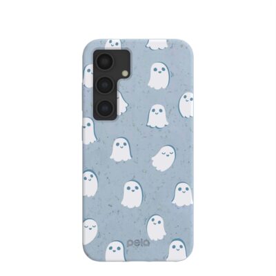 Powder Blue Ghostly Samsung Galaxy S24 Case