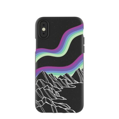 Black Glow iPhone X Case