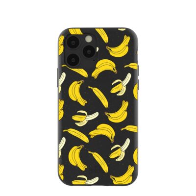 Black Go Bananas iPhone 11 Pro Case