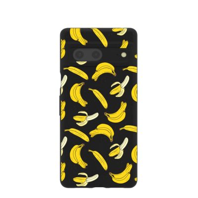 Black Go Bananas Google Pixel 7 Case