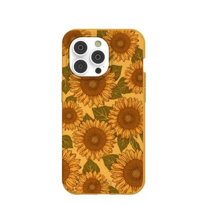 Honey Golden Garden iPhone 14 Pro Case