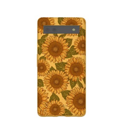 Honey Golden Garden Google Pixel 6a Case