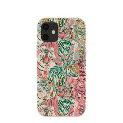 Seashell Hidden Tigers iPhone 12 Mini Case