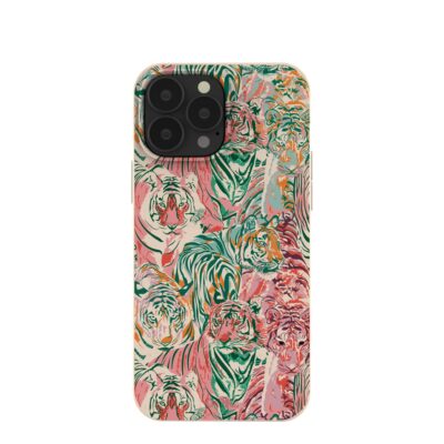 Seashell Hidden Tigers iPhone 13 Pro Max Case