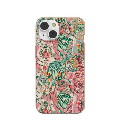 Seashell Hidden Tigers iPhone 14 Case