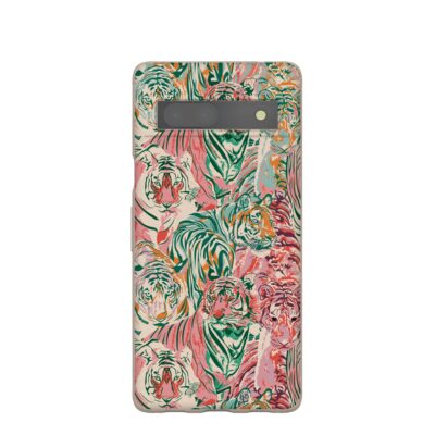 Seashell Hidden Tigers Google Pixel 7a Case