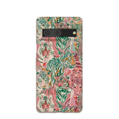 Seashell Hidden Tigers Google Pixel 7 Case