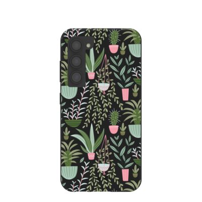 Black Indoor Garden Samsung Galaxy S23 Case