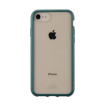 Clear iPhone 6/6s/7/8/SE Case with Green Ridge