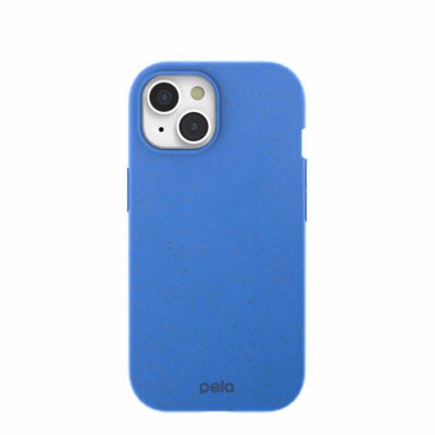 Electric Blue iPhone 15 Case