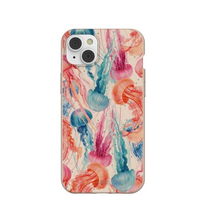 Seashell Jellyfish iPhone 14 Plus Case