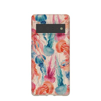 Seashell Jellyfish Google Pixel 6 Pro Case