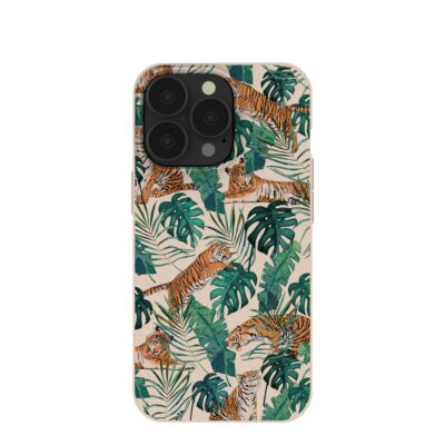 Seashell Jungle Tigers iPhone 13 Pro Case