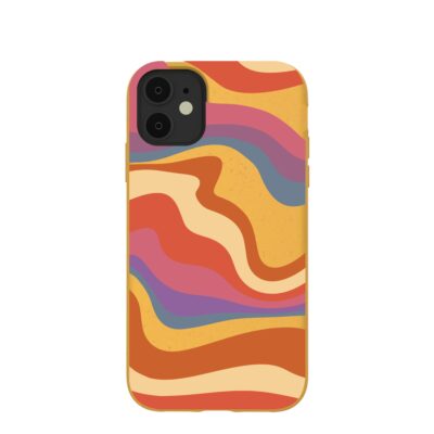 Honey Liquid Sunset iPhone 11 Case