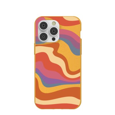 Honey Liquid Sunset iPhone 14 Pro Max Case