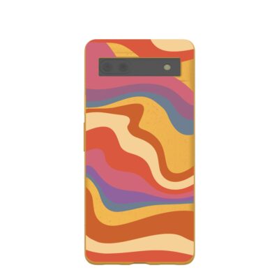 Honey Liquid Sunset Google Pixel 6a Case