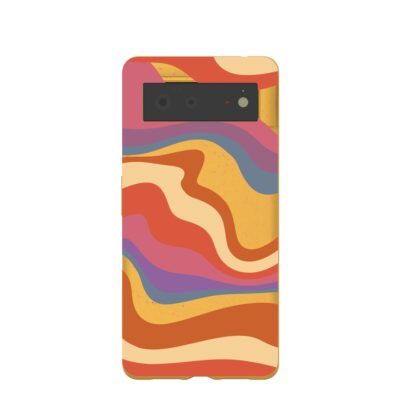 Honey Liquid Sunset Google Pixel 6 Case