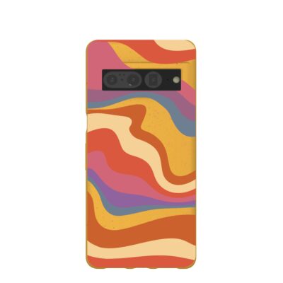 Honey Liquid Sunset Google Pixel 7 Pro Case