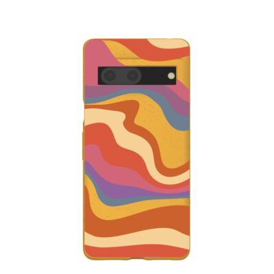 Honey Liquid Sunset Google Pixel 7 Case