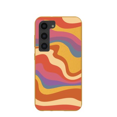 Honey Liquid Sunset Samsung Galaxy S23 Case